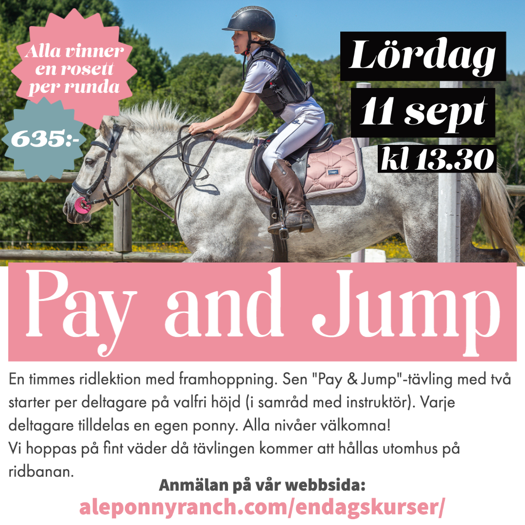 Pay & Jump 11 september